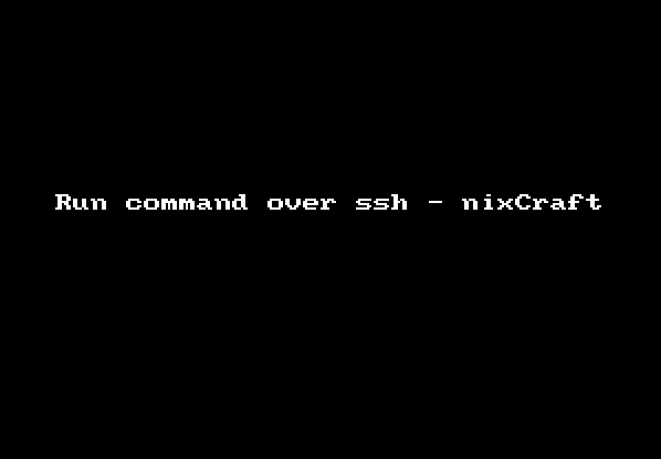 run-command-overssh-demo